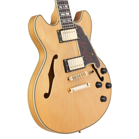 D’Angelico Deluxe Mini DC Satin Honey - gitara elektryczna